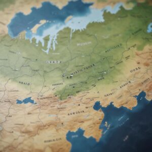 Интерактивная карта России с размещением госорганов и объектов